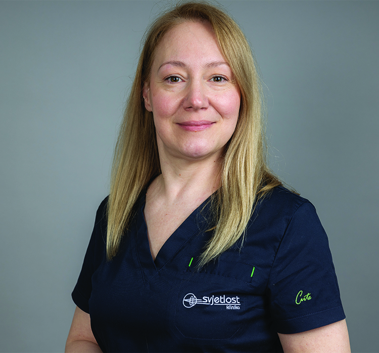 Marina Bukal Goldašić - der Abteilung für Netzhauterkrankungen